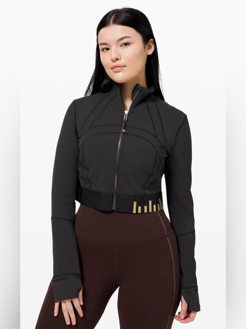 Lululemon Define Jacket Cropped *Gold